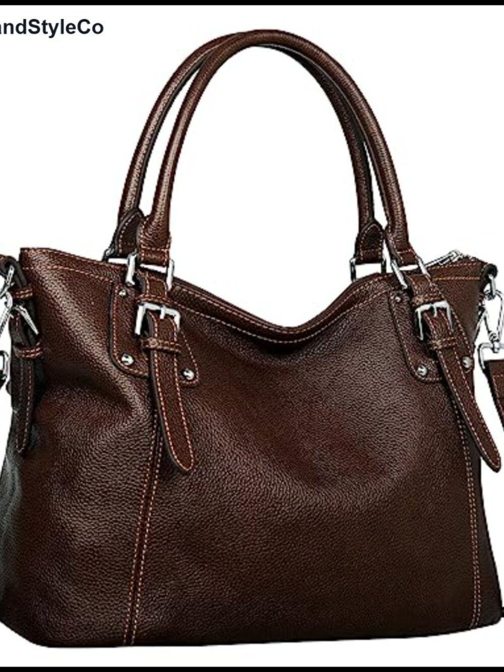 Genuine Leather Tote Bag for Women Shoulder Bag Crossbody